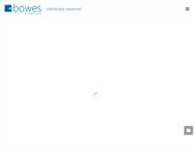 Tablet Screenshot of bowesinhomecare.com